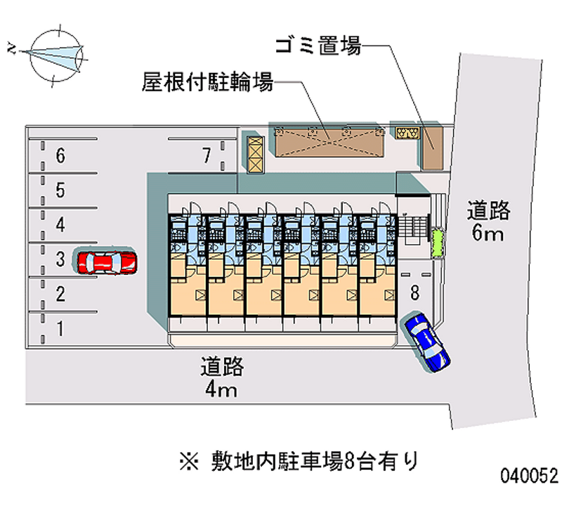 レオパレス緑町 月極駐車場