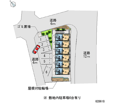 28618 Monthly parking lot