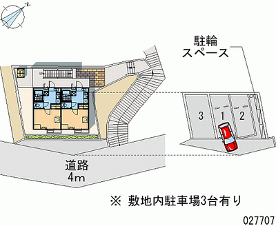 27707 Monthly parking lot