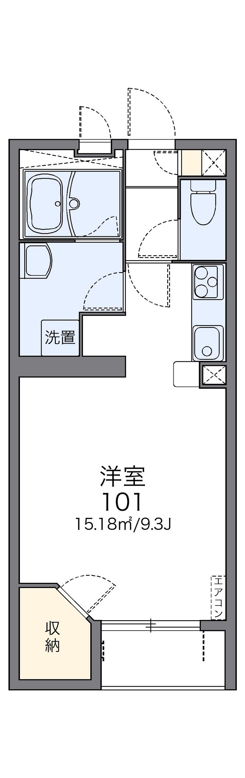 レオネクストアネトス両島 間取図