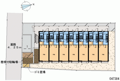 47384 Monthly parking lot