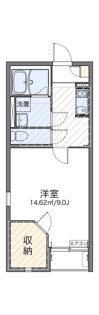 レオネクスト角小林Ⅱ 間取り図