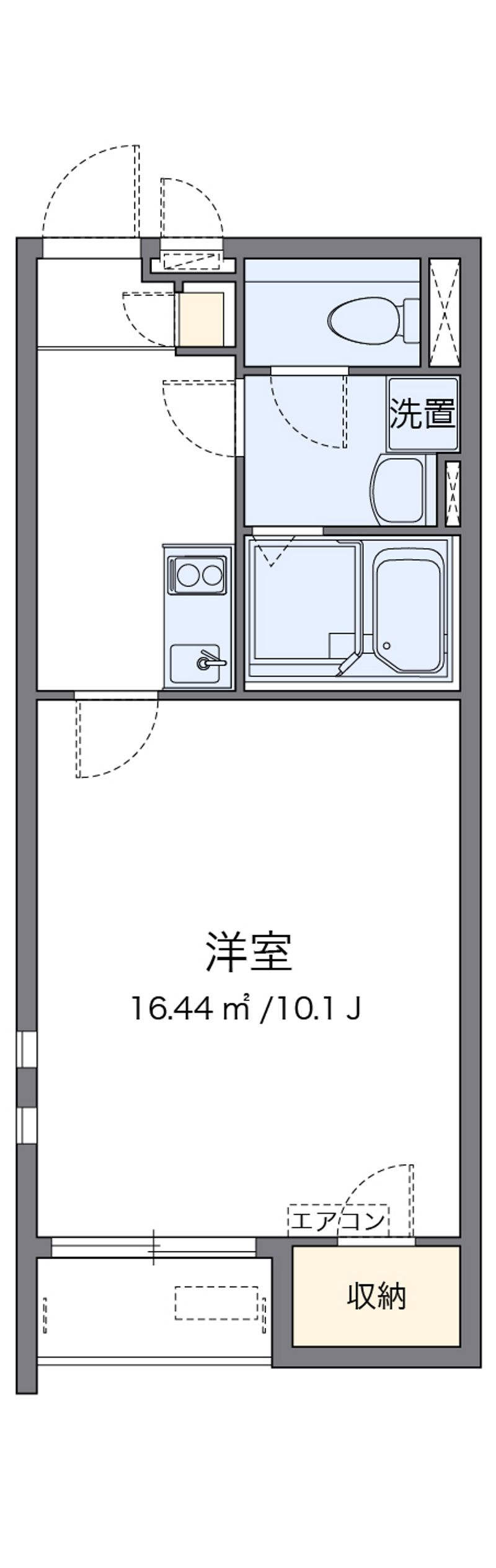 クレイノプルメリア 間取図