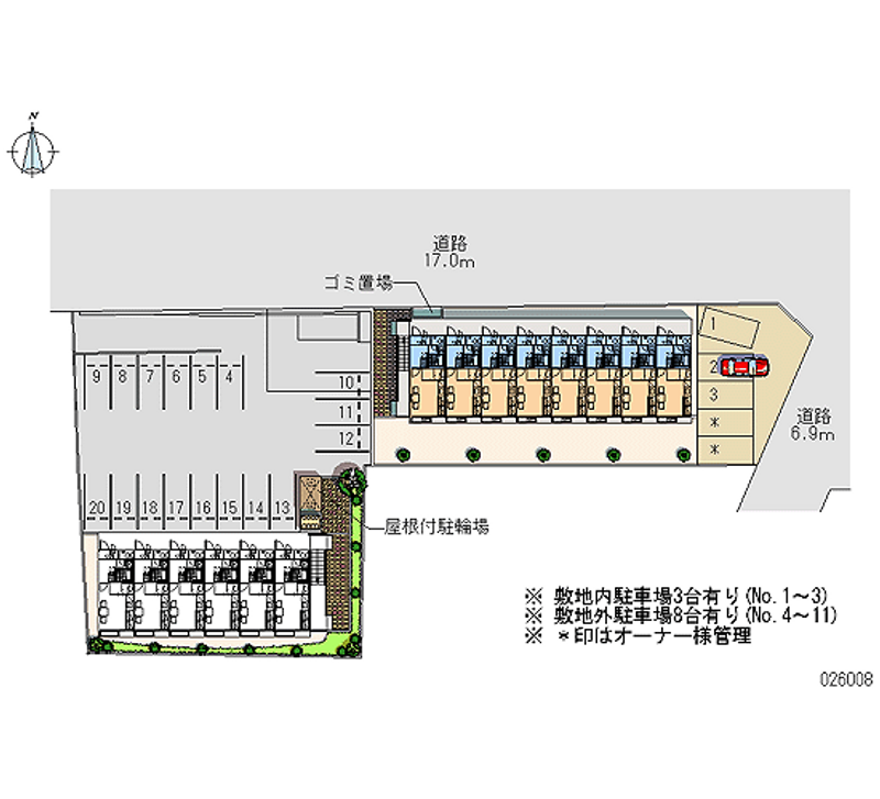 26008 bãi đậu xe hàng tháng