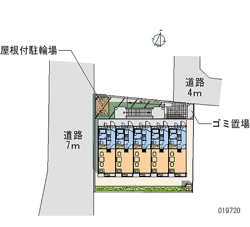レオパレスコジマ 区画図