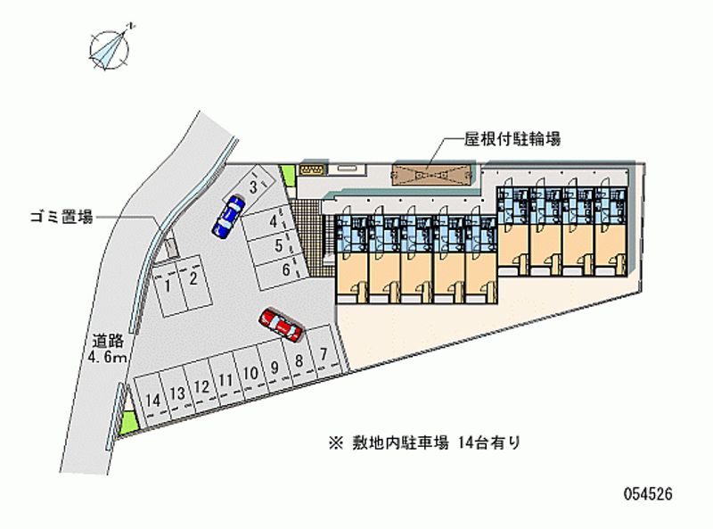 レオネクストクレール 月極駐車場