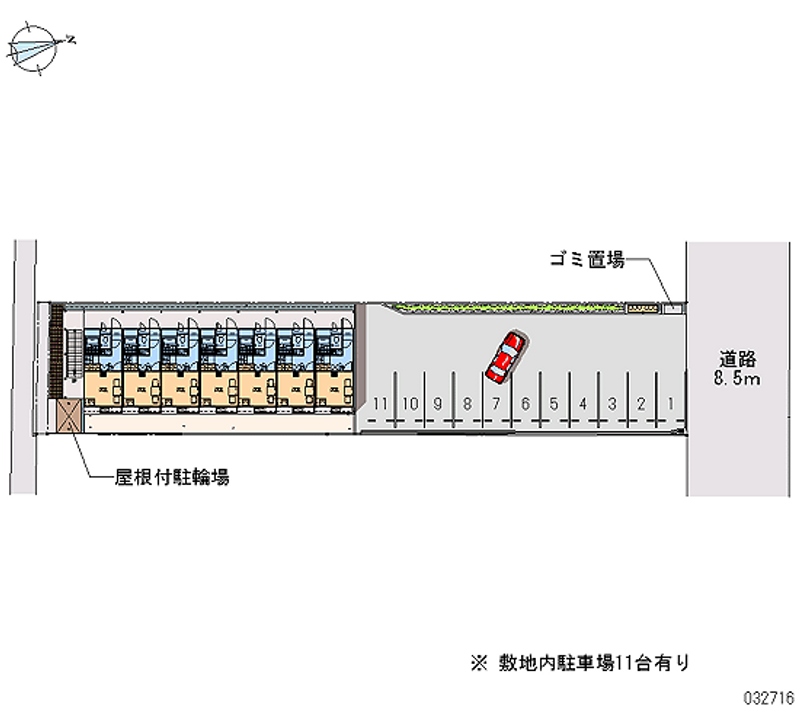 レオパレス楠 共用部分