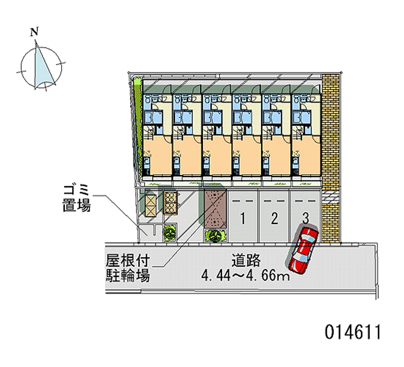 14611 Monthly parking lot