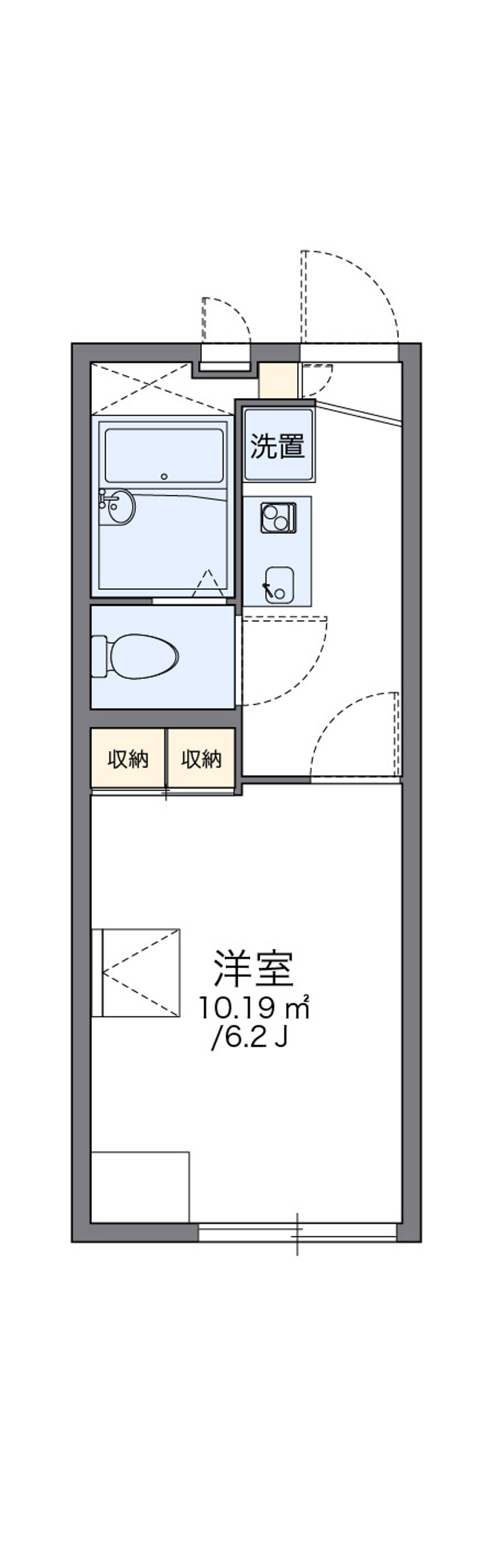 leopalace MARIKO Floor plan