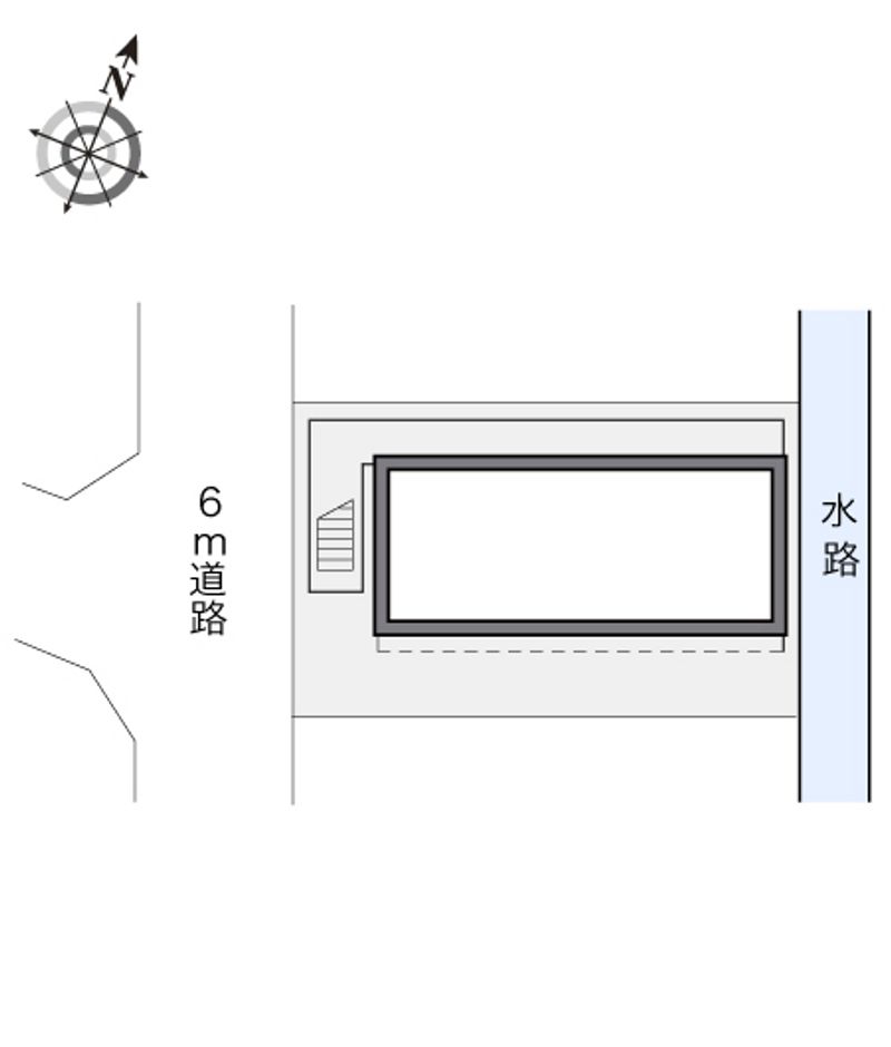 レオパレス豊隆 配置図
