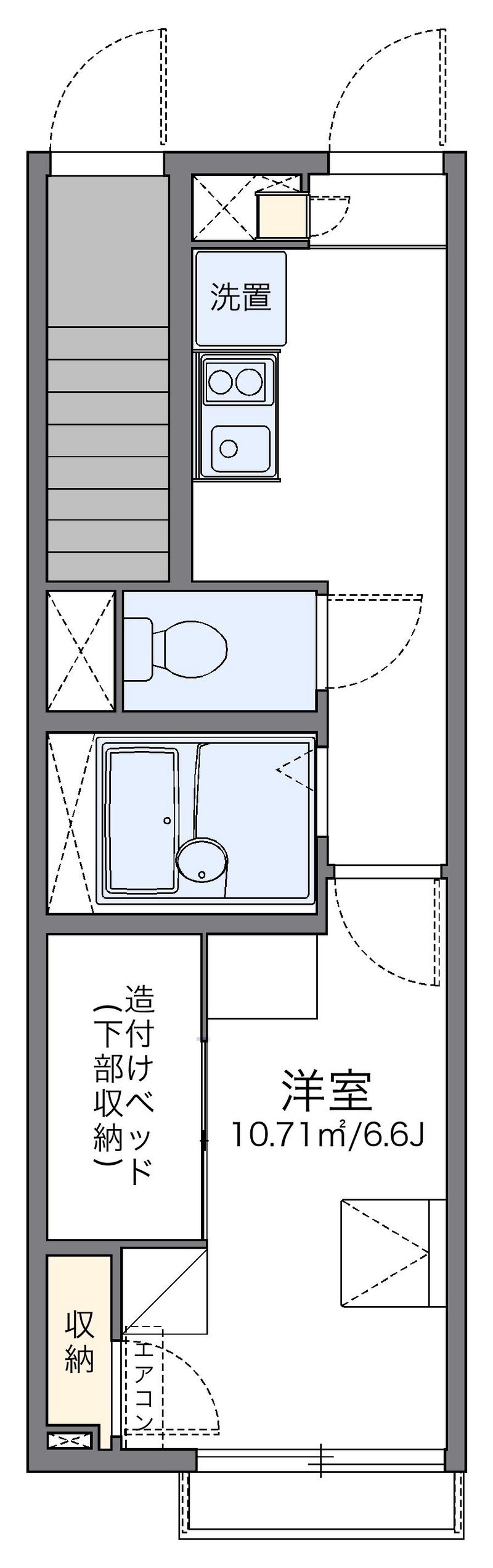 leopalace Yanaka Takanoso 평면도