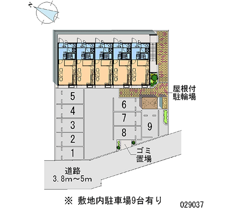 29037月租停车场