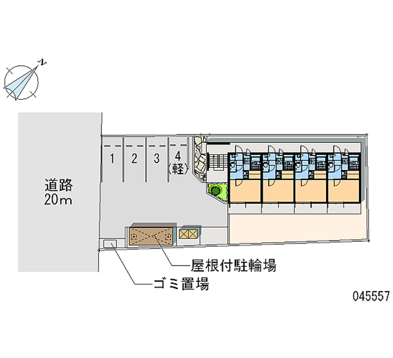 45557月租停车场