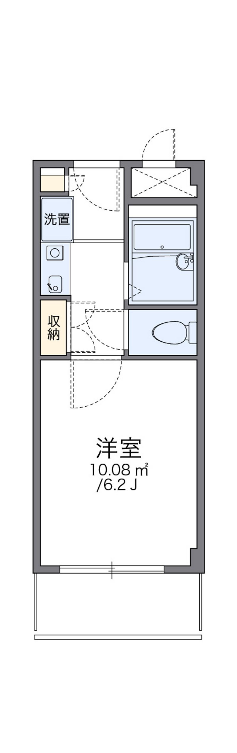 レオパレスＩＫＥＧＡＭＩ 間取り