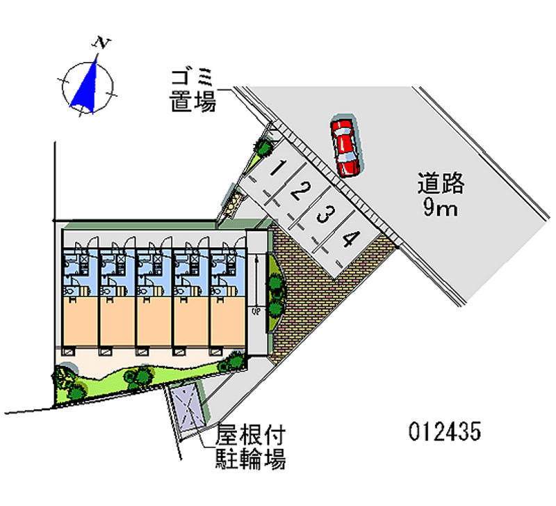 レオパレスＫＡＭＩＸ 月極駐車場