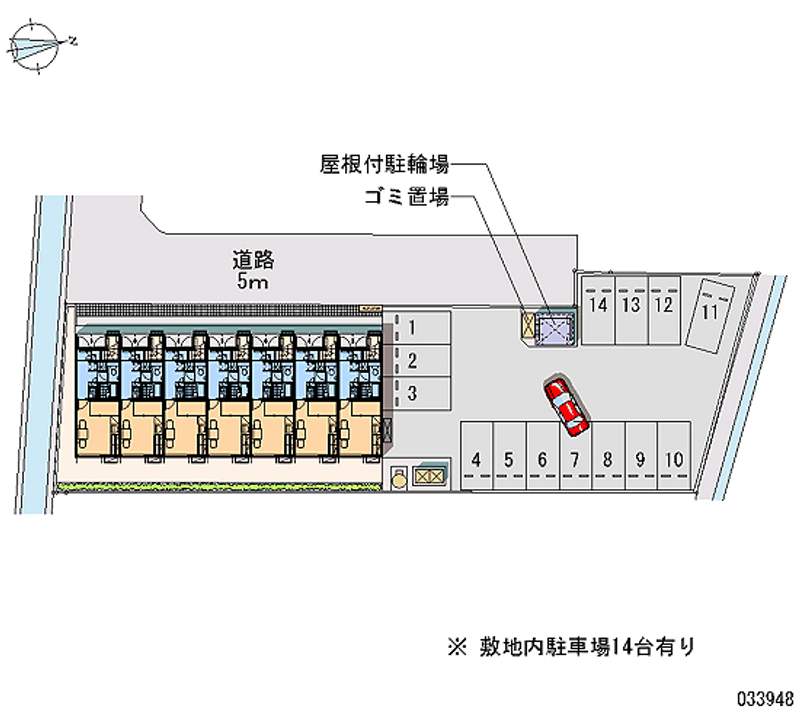 33948 Monthly parking lot