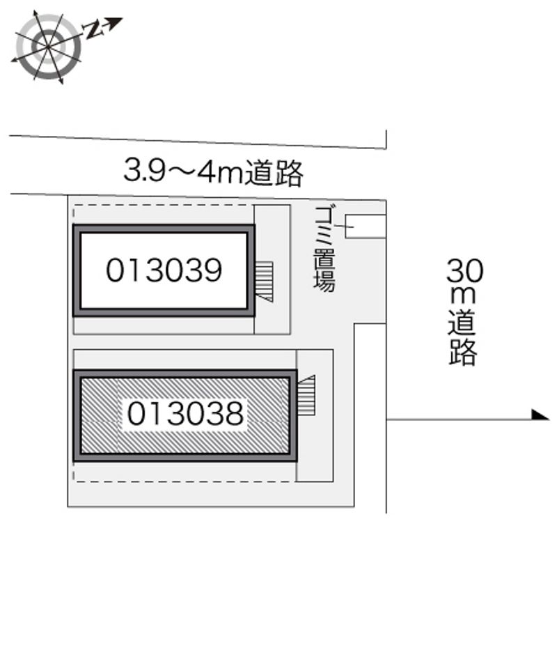 レオパレスＮＡＮＡＫＩＩ 配置図
