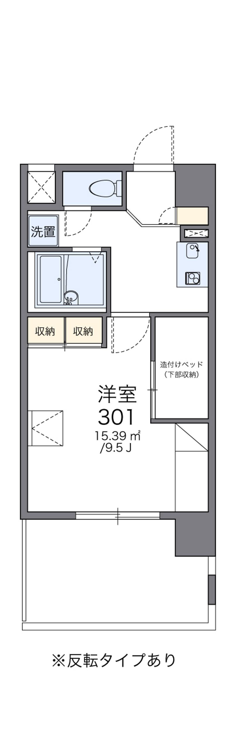 レオパレスＲＥＺＯＮ中百舌鳥 間取図