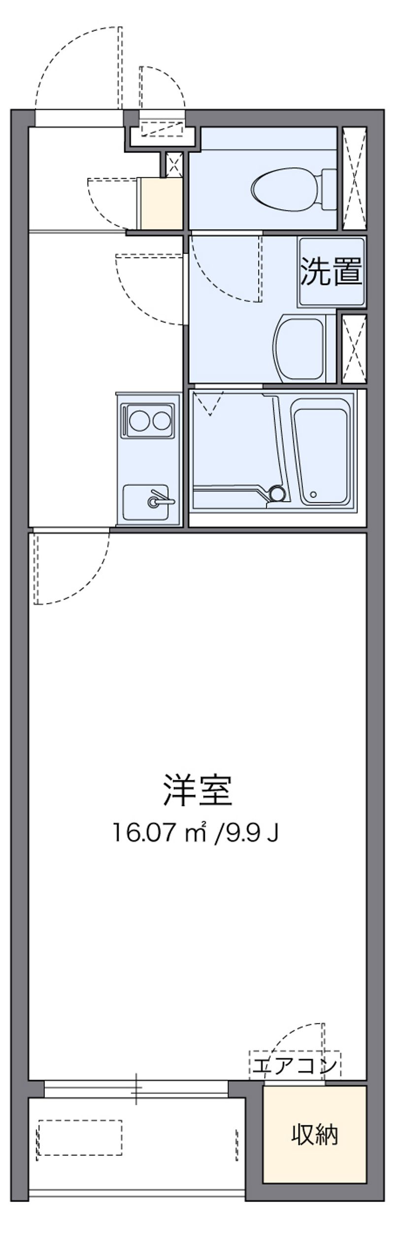 クレイノＢＡＭＢＯＯ 間取り