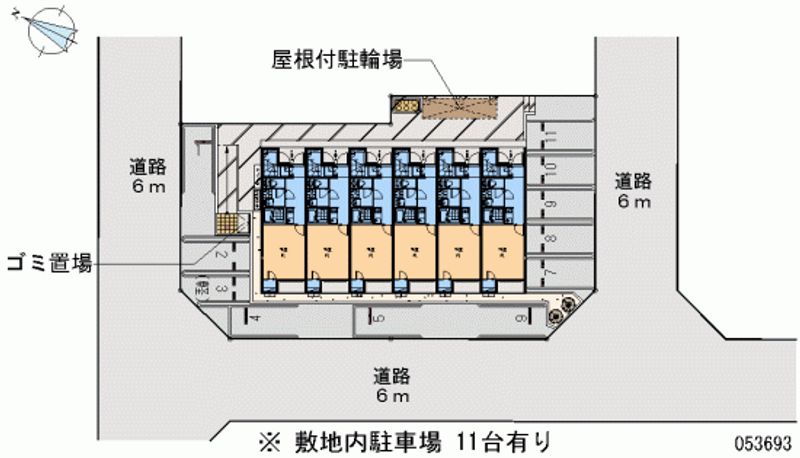 レオネクスト西新町 月極駐車場