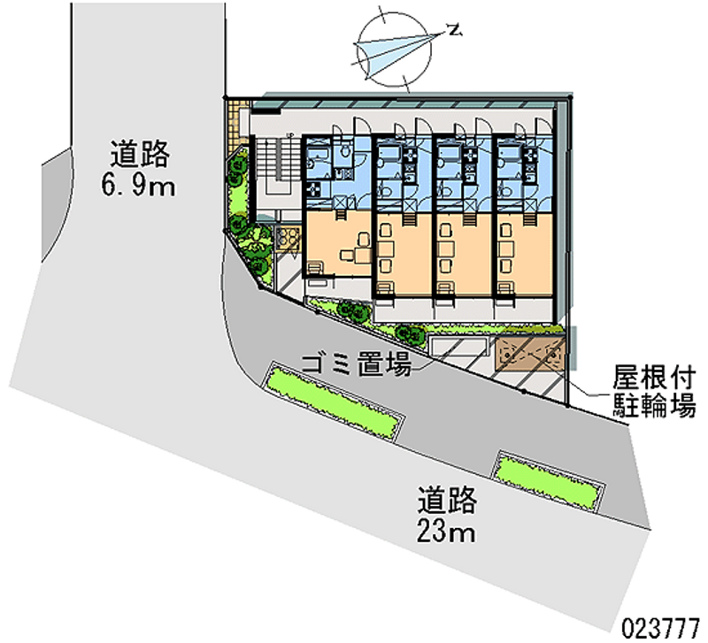 レオパレス藏田 区画図