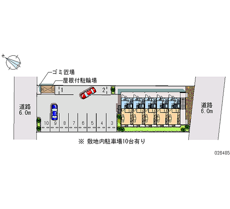 26845月租停車場