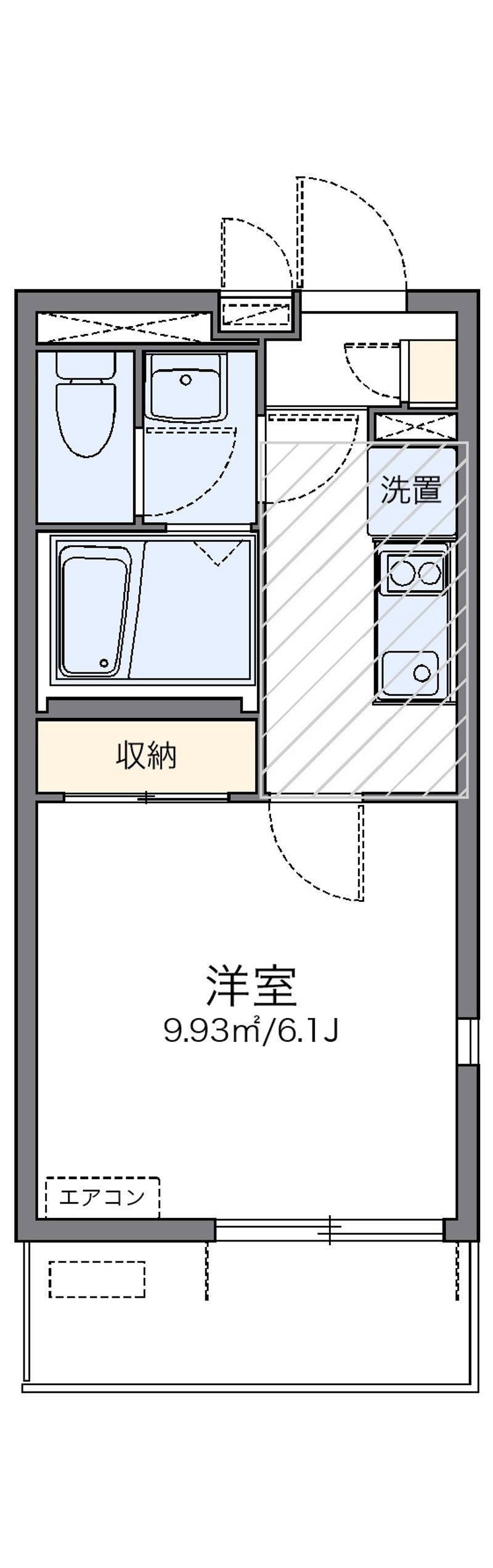 レオネクスト南新宿 間取図