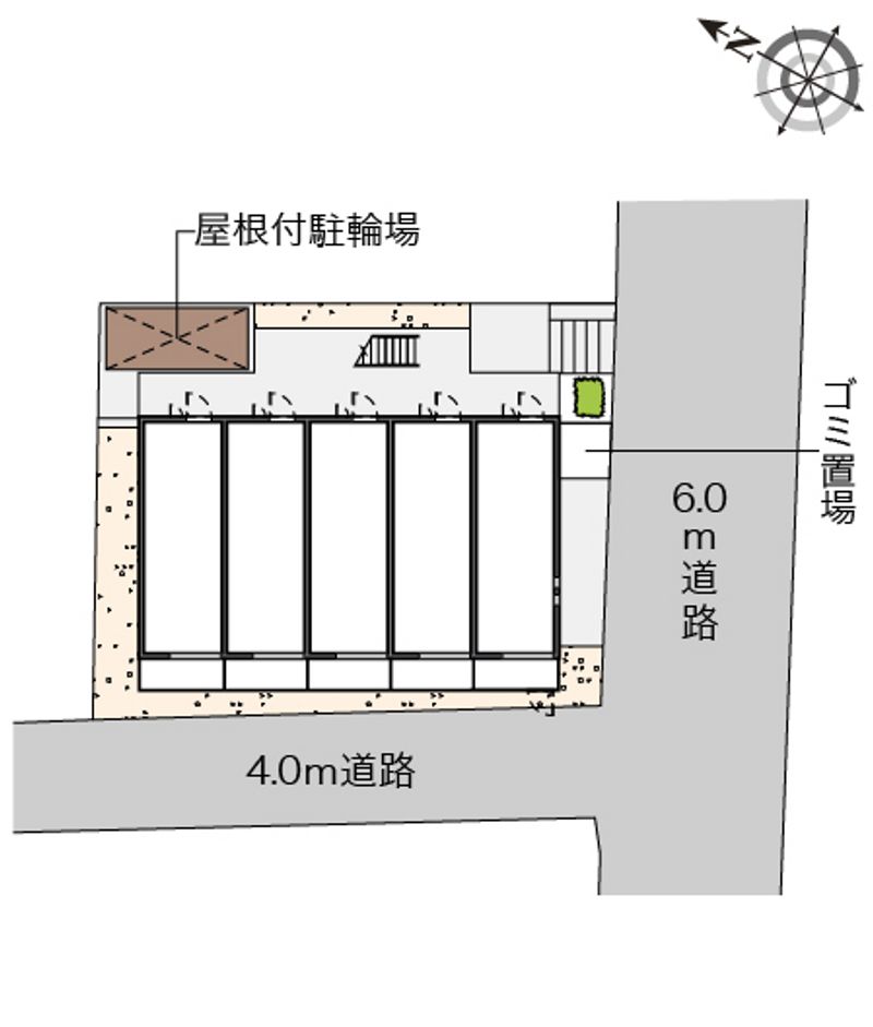 クレイノエスポワール中央 配置図