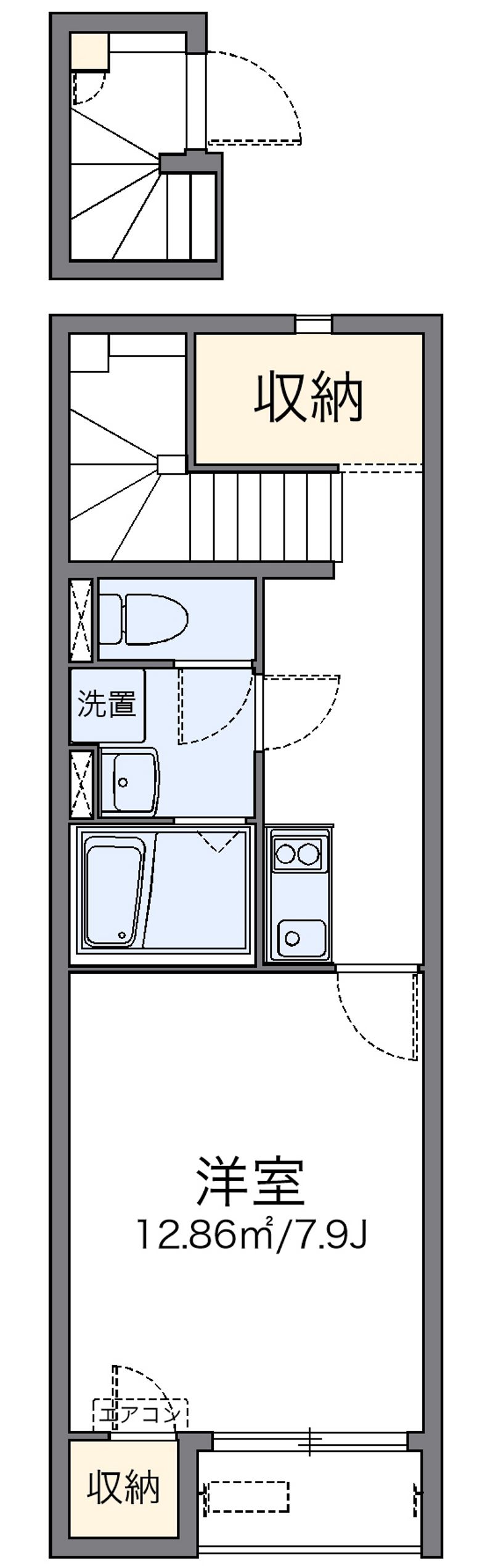 レオネクスト千住 間取図