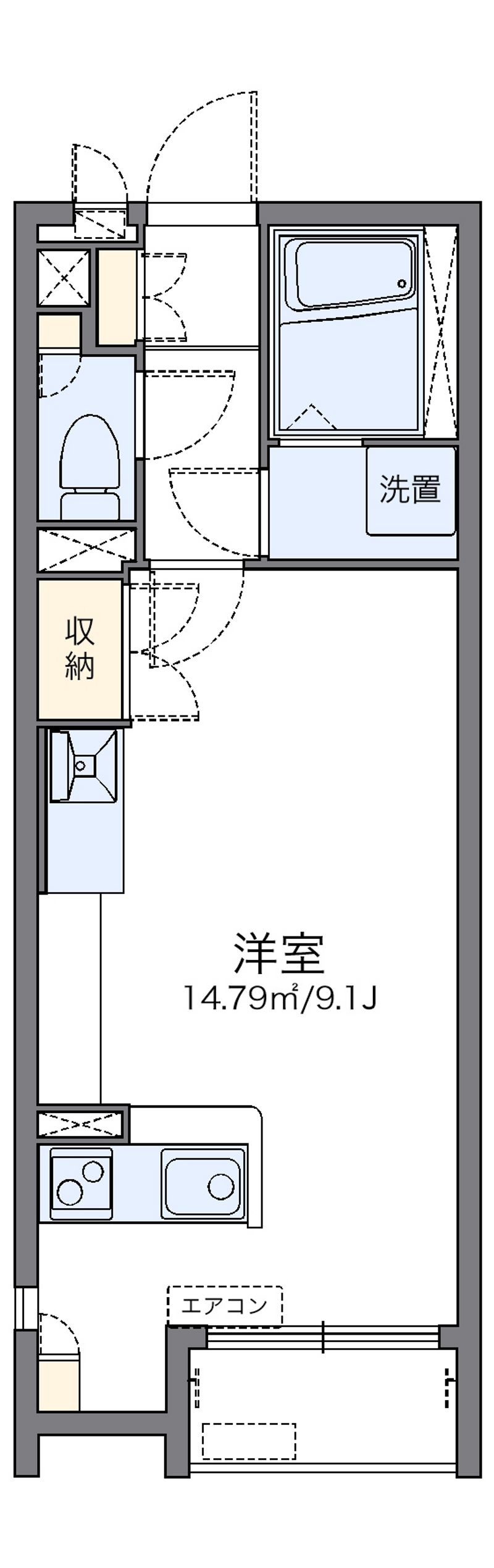 レオネクストノーム 間取図