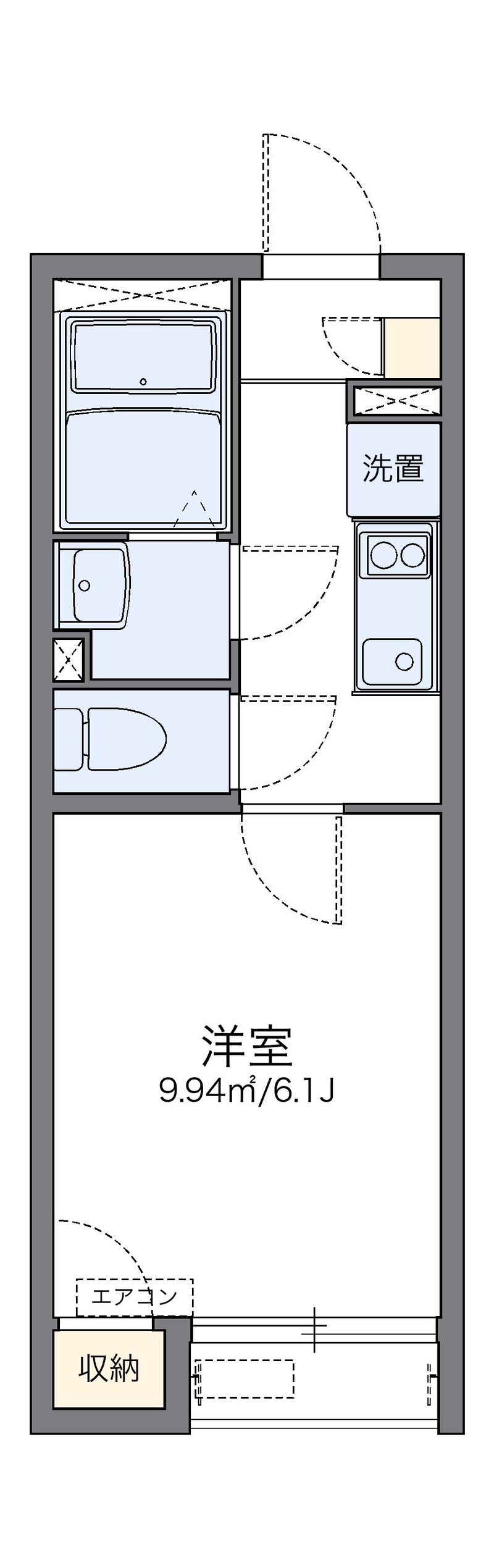 レオネクストソレイユ 間取図
