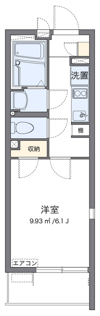 クレイノアヴァンセ 間取り図