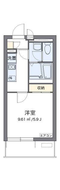 クレイノ翔花 間取り図