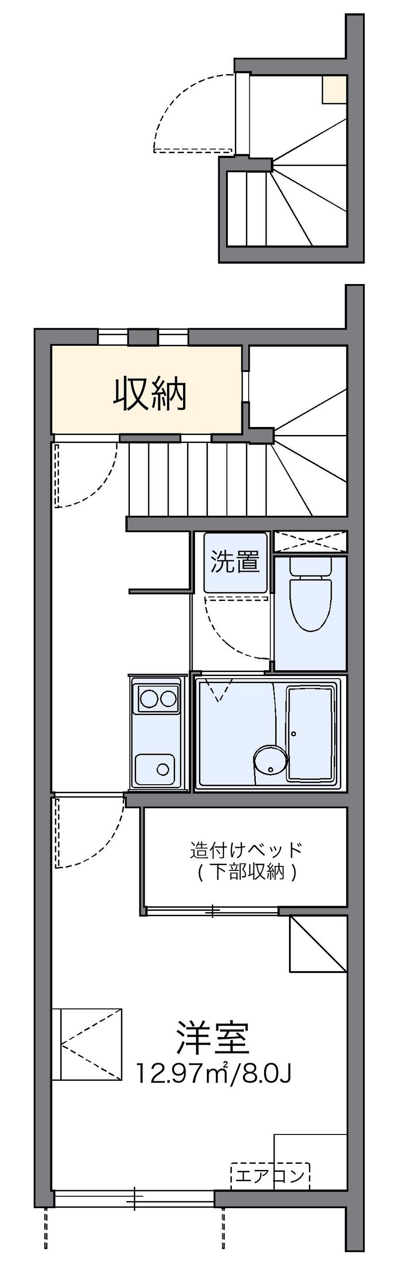 レオネクストクレスト 間取図