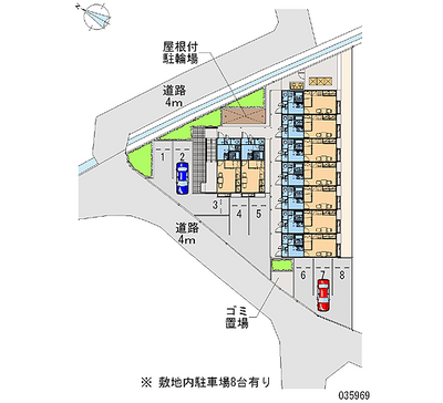 35969 Monthly parking lot