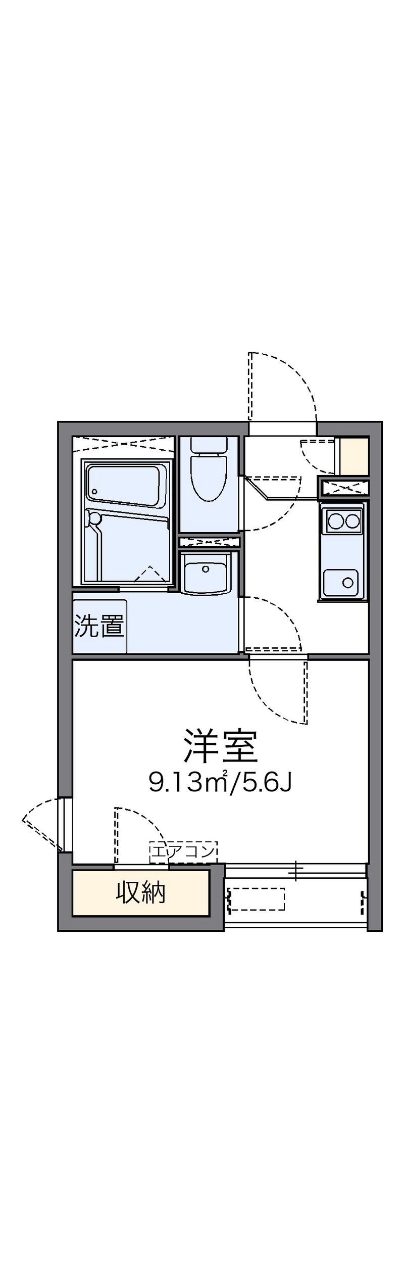 LEONEXT Soleil Matsubara Sơ đồ nhà