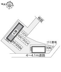 レオパレス西水Ａ 駐車場