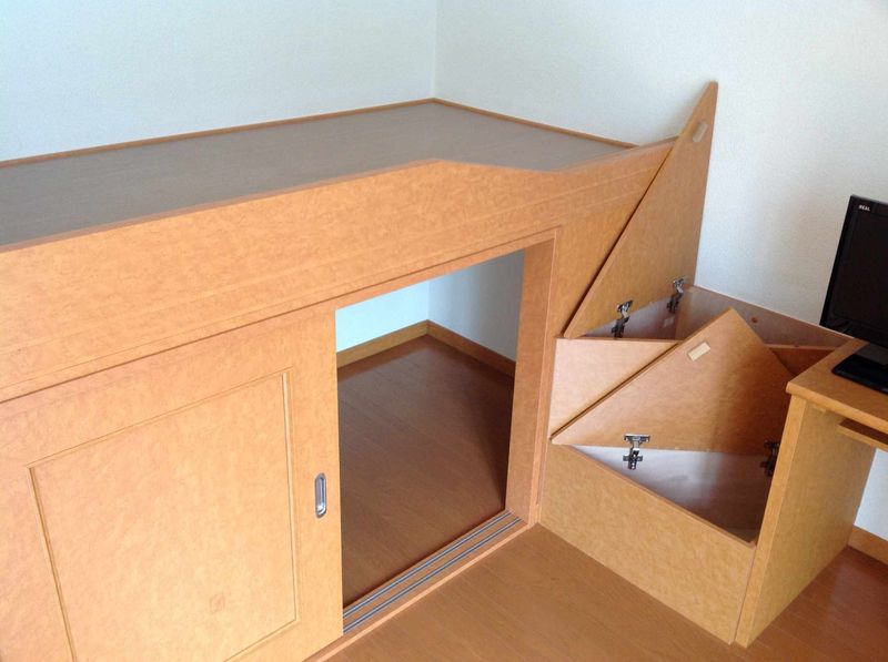レオパレスシュッドカルチェⅢ 収納