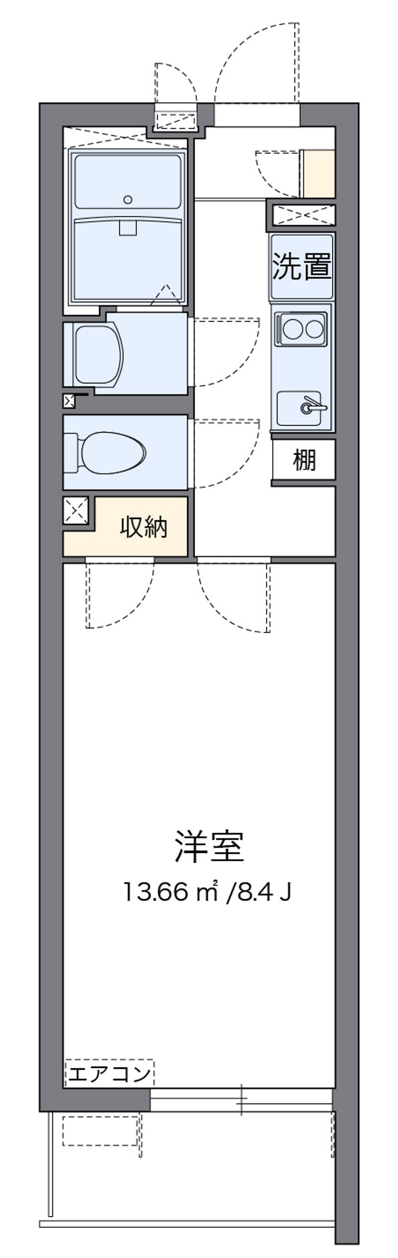 クレイノオリーブハウス　ネオⅡ 間取図