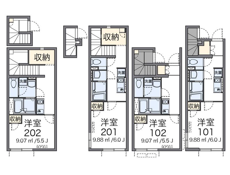 クレイノフトゥル方南町 間取り