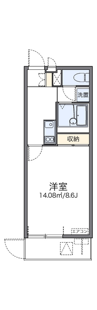 レオネクストＩＭＰＵＬⅥ 間取り図