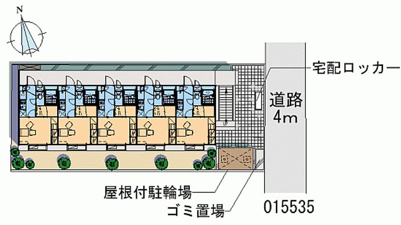 レオパレスドムス常盤台 区画図