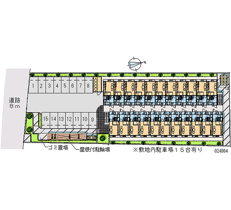 24084 Monthly parking lot