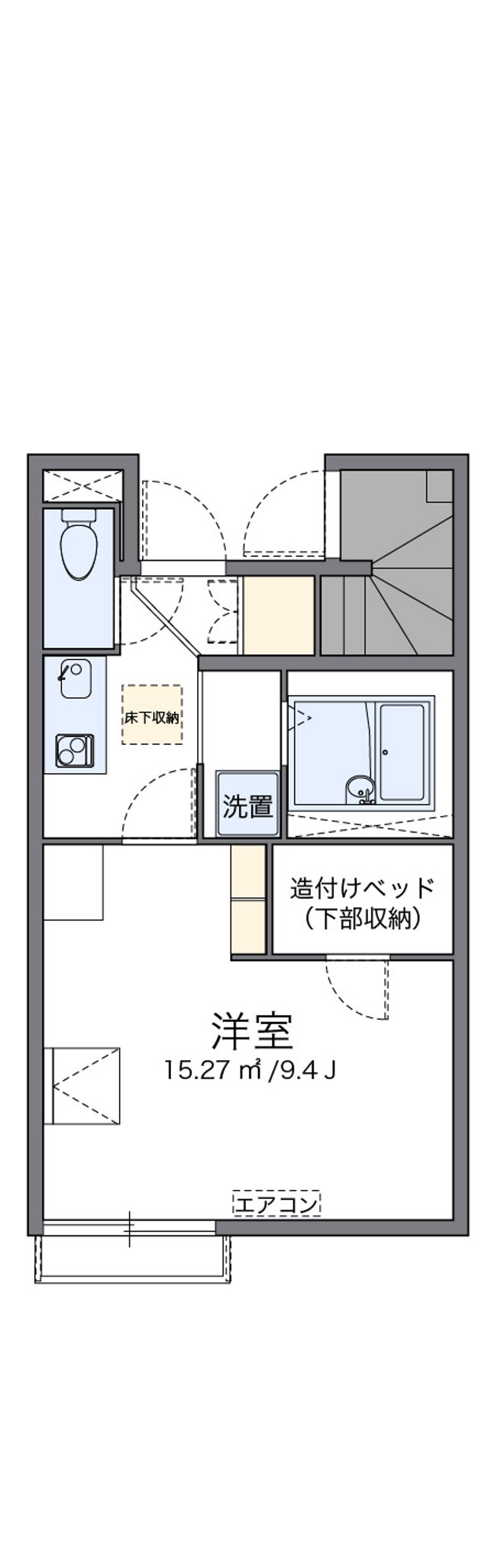 レオネクストＦＵＪＩＭＩ　Ⅴ 間取図