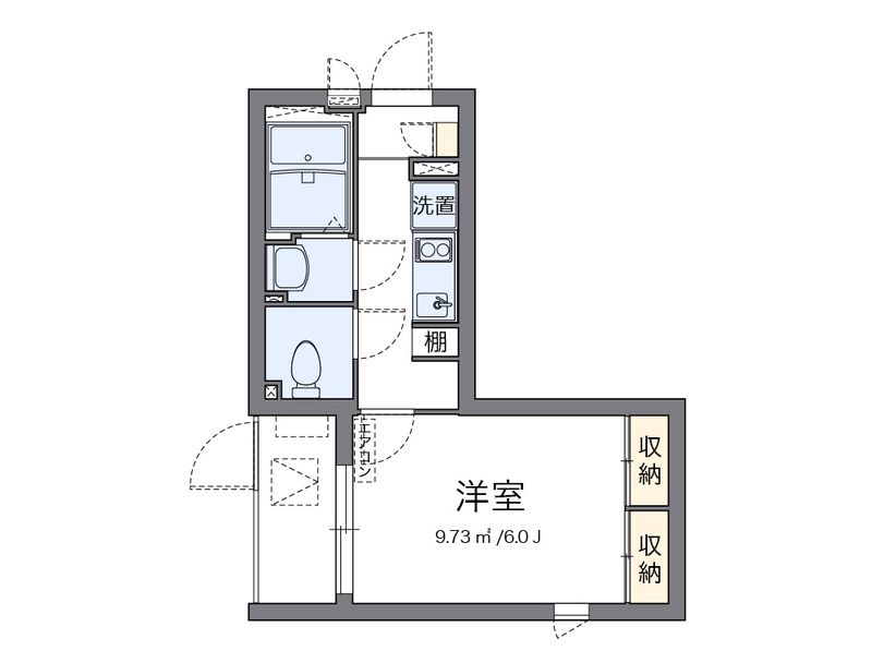クレイノＫＯＷＡ 間取図