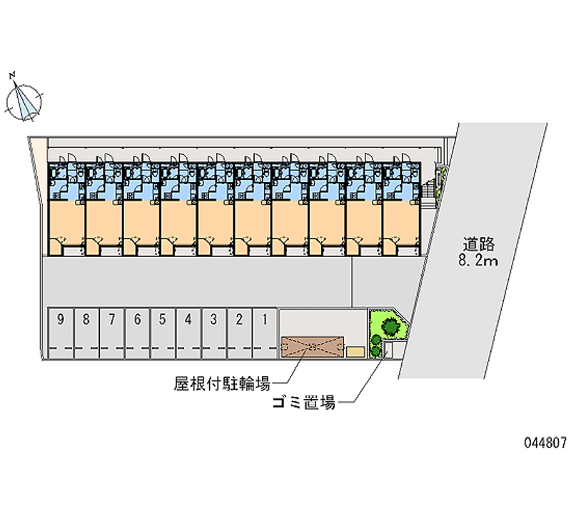 44807月租停车场