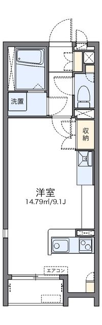 レオネクストスノーホワイト 間取り図