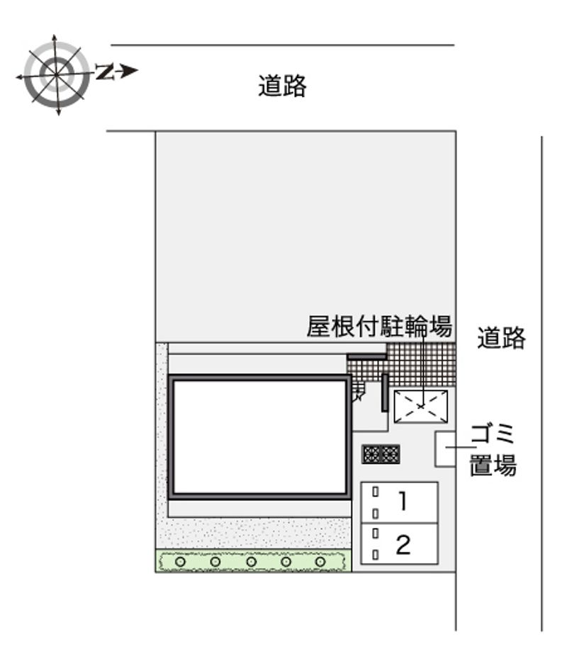 レオパレスクルーオブアイランド 配置図