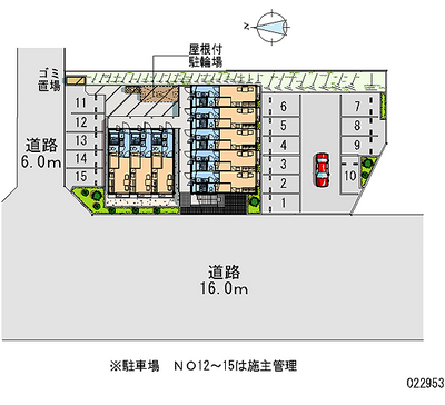 22953 Monthly parking lot