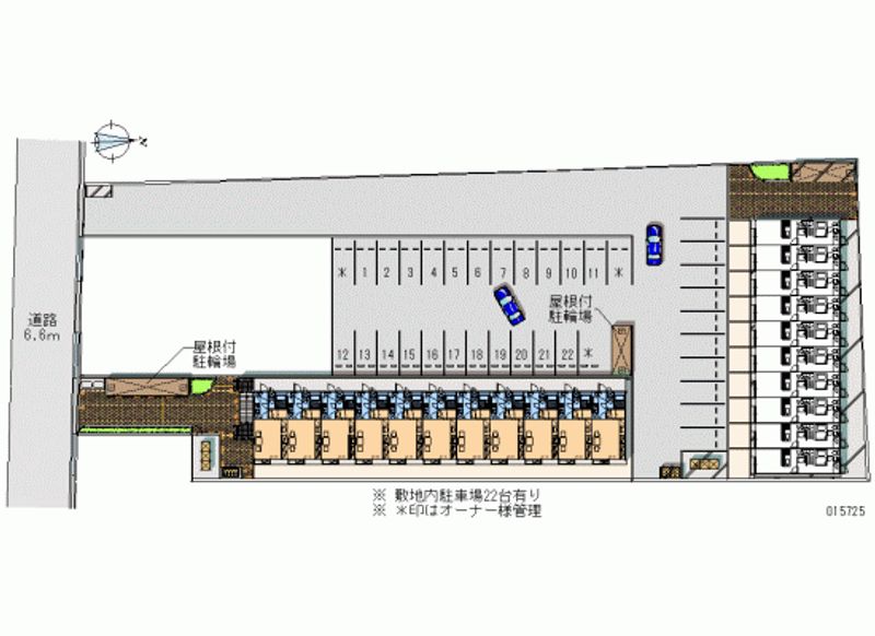 15725月租停車場